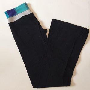 Lululemon Yoga Pants Black  Size 4 Wide Leg